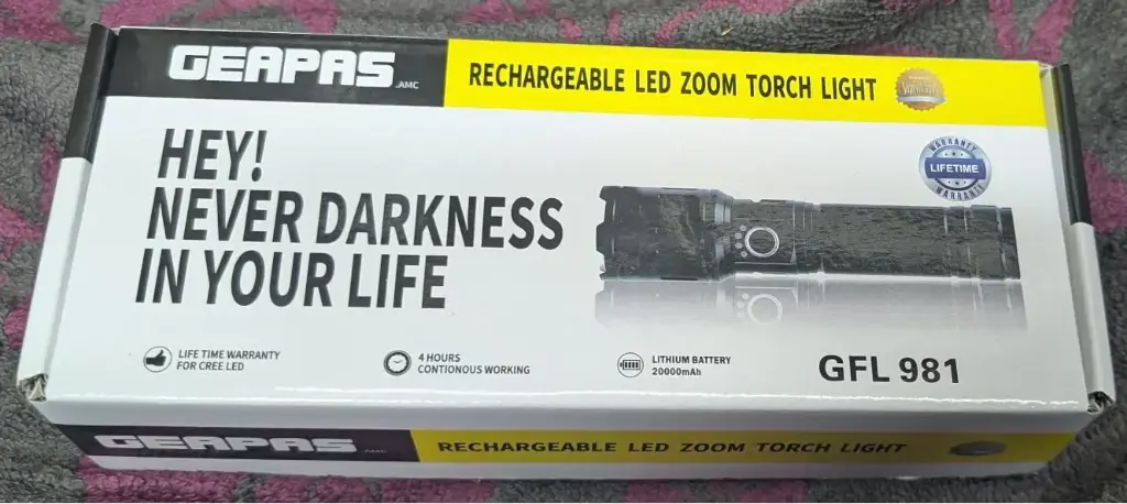 GEEPAS Torch LIGHT  GFL-981