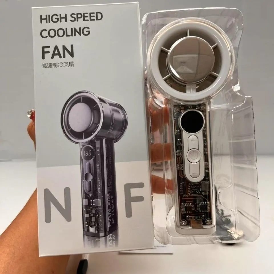 X05 Handheld fan portable high-speed cooling turbine