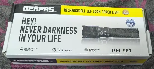 GEEPAS Torch LIGHT  GFL-981