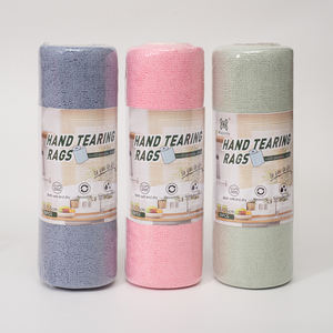 Reusable Microfiber Cleaning Cloth Roll